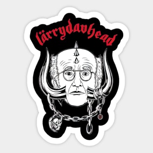 Curb Your Motorhead vs Larry David Sticker